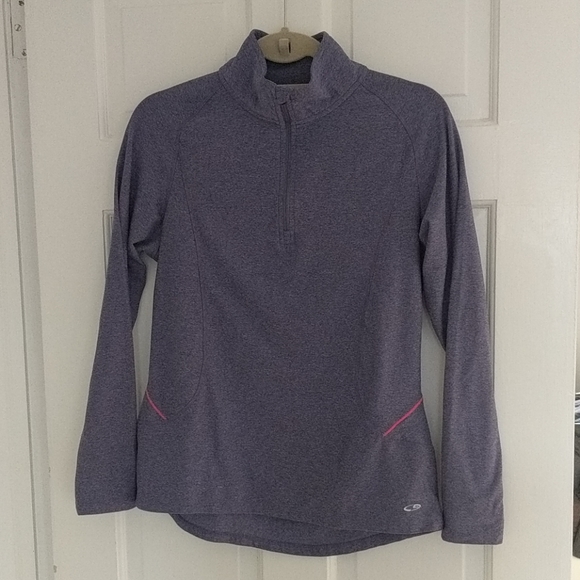C9 by Champion Tops - Champion athletic top, 1/4 zip, long sleeve size L